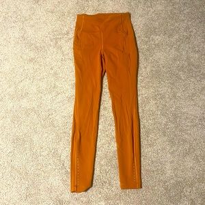 Lululemon pumpkin colored Speed ups